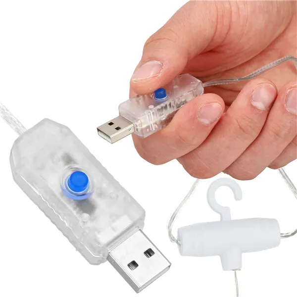 Ziemassvētku lampiņas Springos 200 LED CL4097